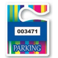 V-T Custom Full Color Parking Permits (2 1/2"x3")